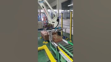 Application of Kawasaki Robotics in Automated Stacking and Handling of Bags and Boxes #robotics