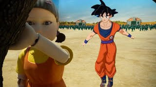 Toca Toca Dance JOINS Squid Game | Goku dance
