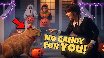Capybara Was Given One Candy… But What He Did Next Shocked Everyone 🍬💔🐾