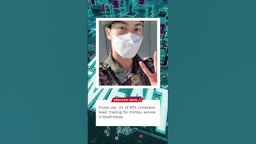K pop star Jin of BTS completes basic training for military service in South Korea