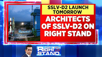 ISRO To Launch Small Satellite Launch Vehicle (SSLV-D2)| Azaadi SAT | English News | The Right Stand