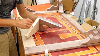 The Base (Ogee Bracket Feet) | Serpentine Chest of Drawers Build Part 5