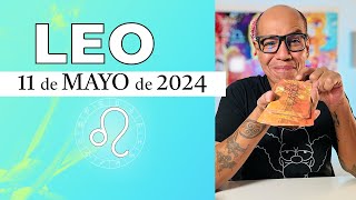 LEO | Horóscopo de hoy 11 de Mayo 2024 | Vas a ser el Ted Lasso del zodíaco leo