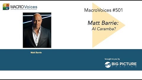MacroVoices #501 Matt Barrie: AI Caramba?