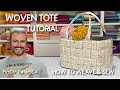 How to Sew a Woven Tote with Mister Domestic