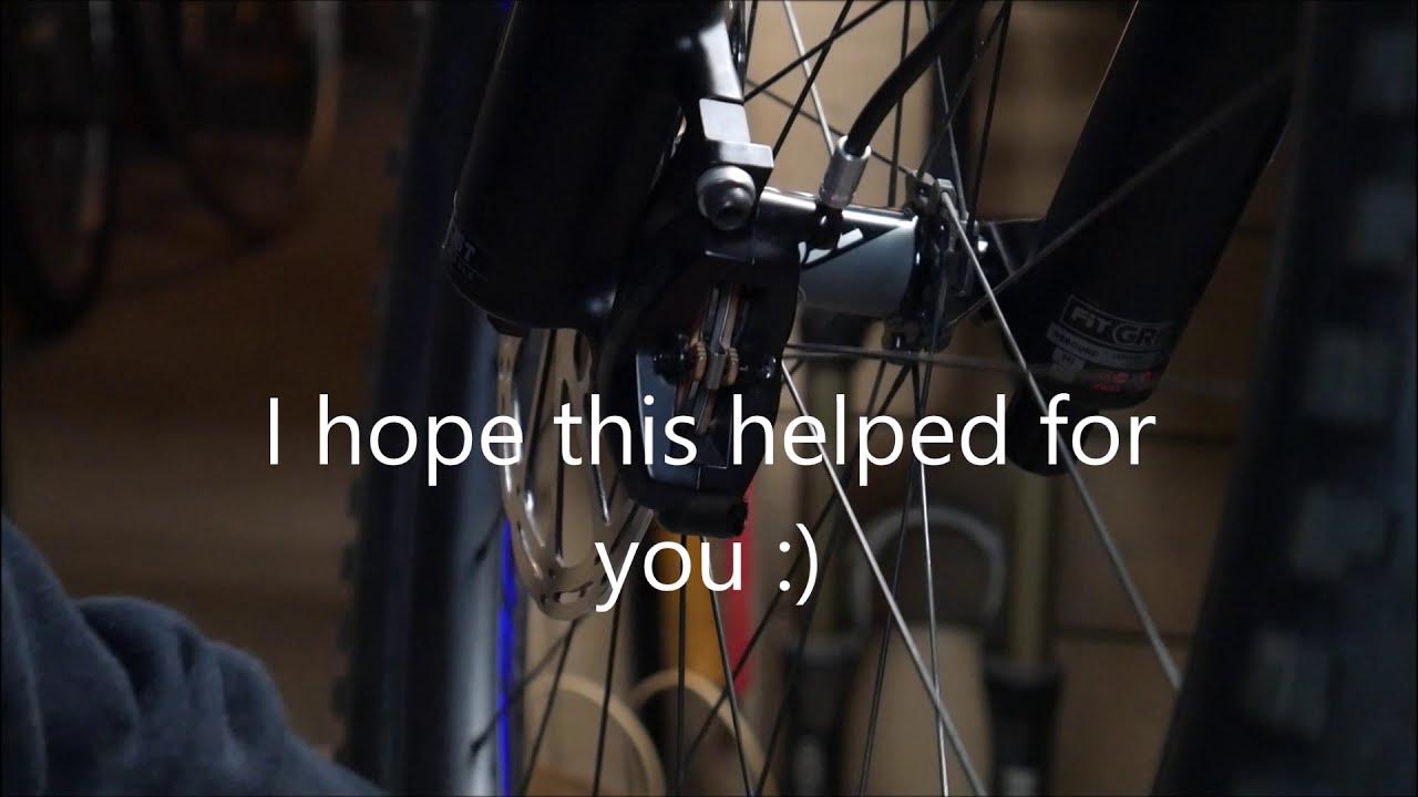 Sram Code R hydraulic brake contact point adjustment YouTube