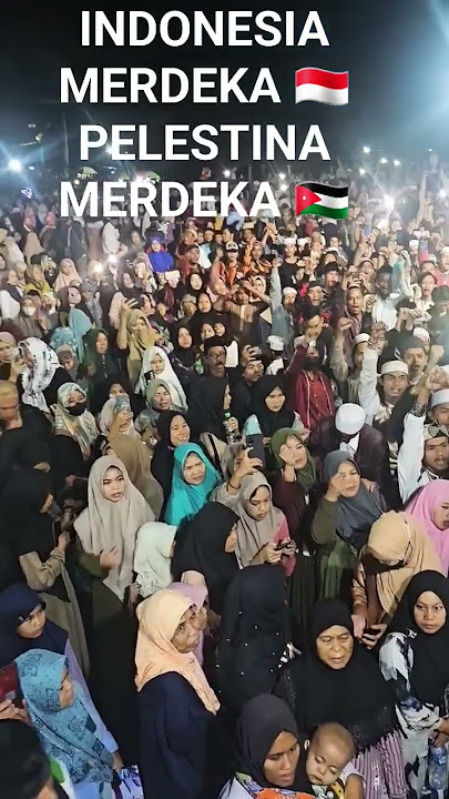 KERAS‼️HABIB BAHAR : INDONESIA MERDEKA 🇮🇩 PELESTINA MERDEKA 🇯🇴