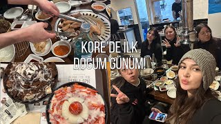 KORE’DE İLK DOĞUM GÜNÜM! 🎂🥳 Bingsu Talk 👯‍♀️, Kore barbeküsü denedim 📍#ilaydainseoul day-10