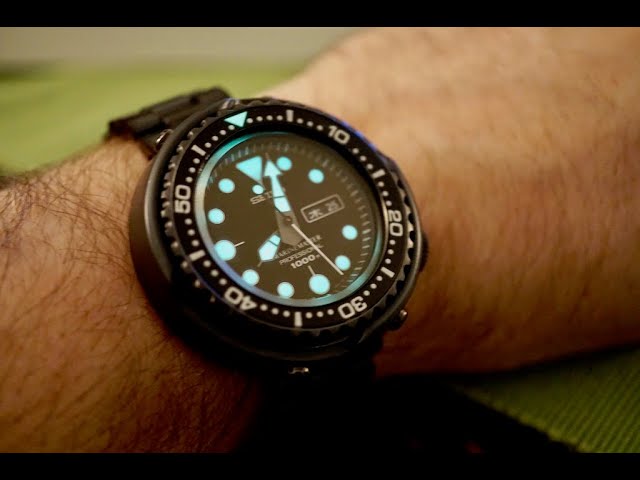 Seiko Tuna SBBN013 Darth Tuna - YouTube