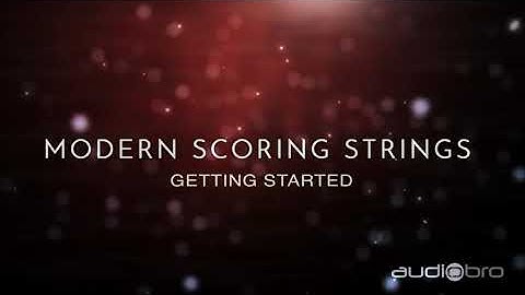 Modern Scoring Strings: Getting Started