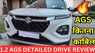 MARUTI FRONX 1.2 AGS DETAILED DRIVE REVIEW 🔥 | AGS में कितना दम है