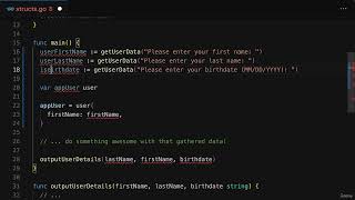 67 Instantiating Structs & Struct Literal Notation