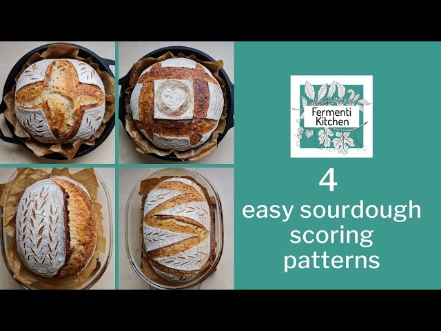 Sourdough Scoring Patterns Videos