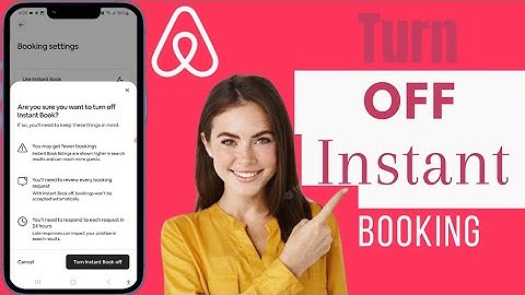 How To Turn Off Instant Booking On Airbnb | Turn Instant Book Off Airbnb