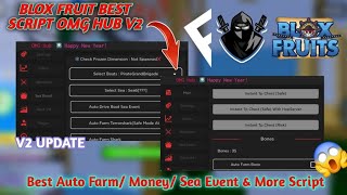 Roblox Updated Hack | Blox Fruit OMG Hub V2 Script Available Full Tutorial/Showcase | Delta & Fluxus