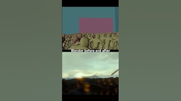 Viewport vs render #blender #animation #3d #cgi