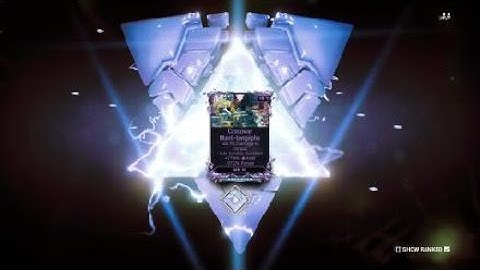 Warframe - Melee Riven Unveiled (18 Kills In A Row While Wall Dashing Or Wall Clinging)