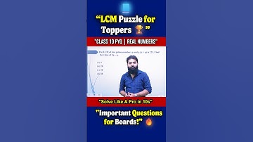 LCM of Two Primes = 221 | Class 10 Real Numbers CBSE PYQ Solution | Million Minds Maths