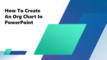 How To Create An Org Chart In PowerPoint