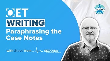 Prep Hour with Steve | Paraphrasing the Case Notes