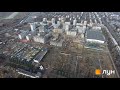 ЖК Файна Таун, Київ – Аерообліт від ЛУН, осінь 2020