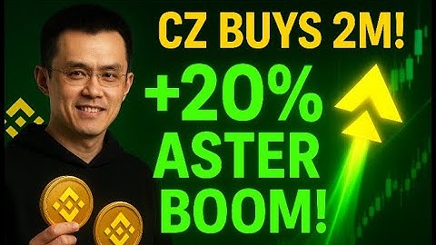 ASTER Zooms 20% as Binance