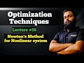 Newton's Method for Non-linear System of Equations. #optimizationproblems by @Xpertmaths19