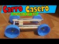 Como hacer Carro Casero con Ligas - Home car