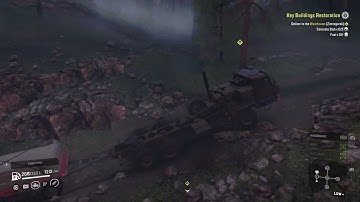 SnowRunner Concrete Slab Route Through Quarry