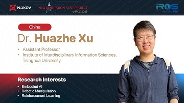Prof. Huazhe Xu | THU | Embodied AI, Robotic Manipulation, Reinforcement Learning
