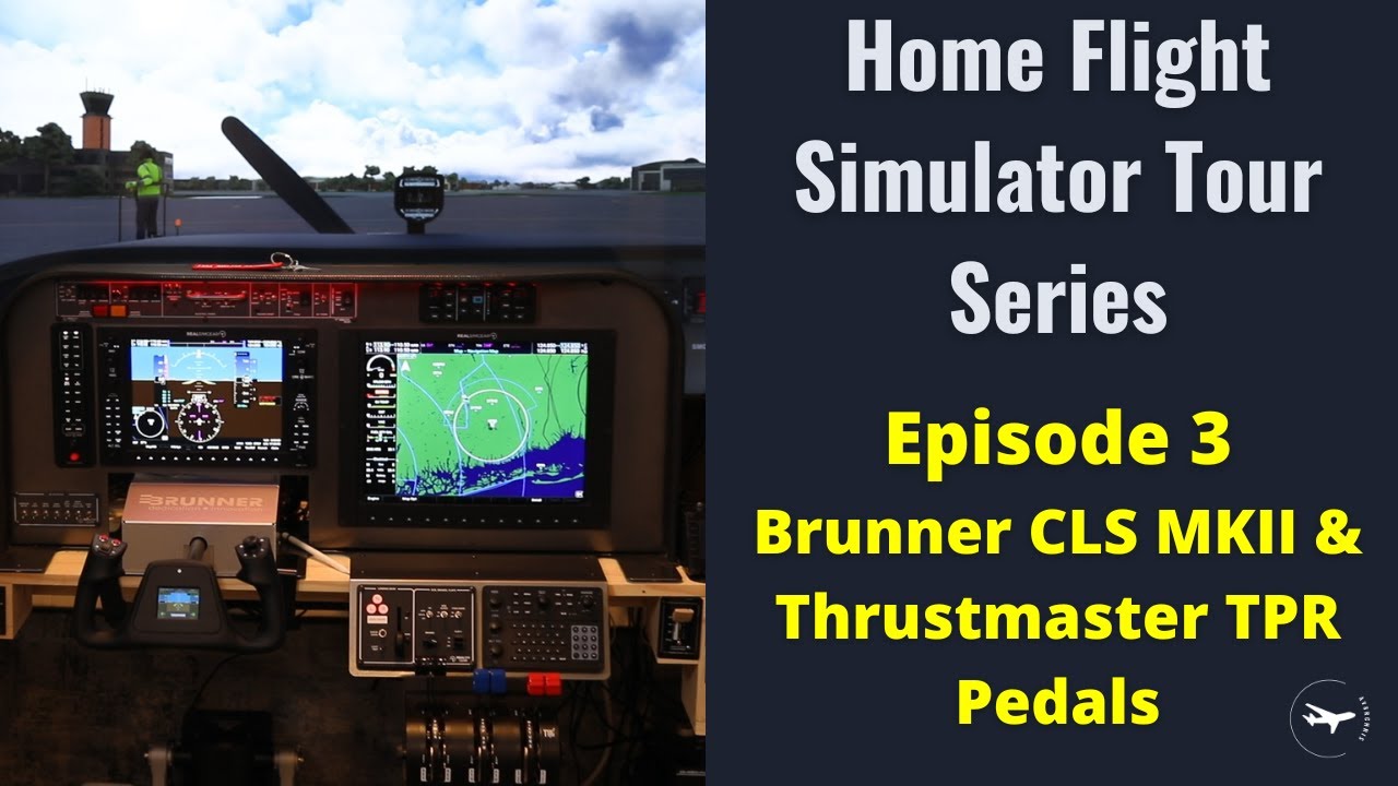 Home Flight Simulator Tour Series Brunner CLS MKII Yoke