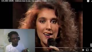 CÉLINE DION - Délivre-moi (Live / En public) 1989 REACTION!!
