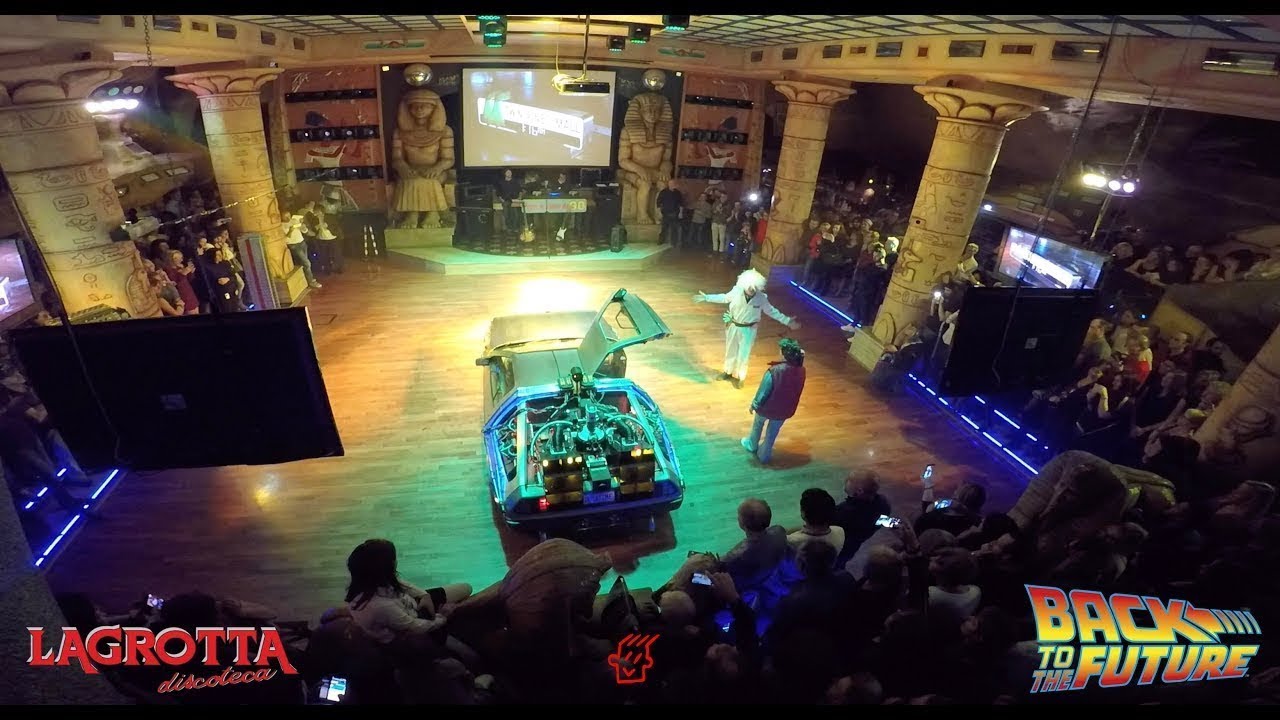Ritorno Al Futuro Lo Show Alla Discoteca La Grotta Di Artegna