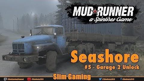SPINTIRES - MudRunner - Seashore #5 Garage 2 Unlock