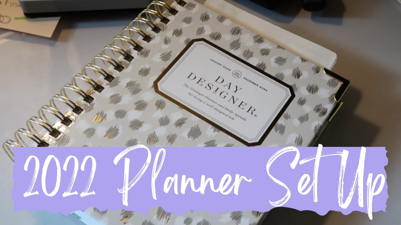 2022 Plans & *DAY DESIGNER* Set Up✍🏾| ALLHALELEXUS