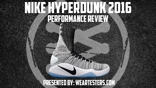 sala conectar Abrazadera Nike Hyperdunk 2016 Flyknit - Performance Review - YouTube
