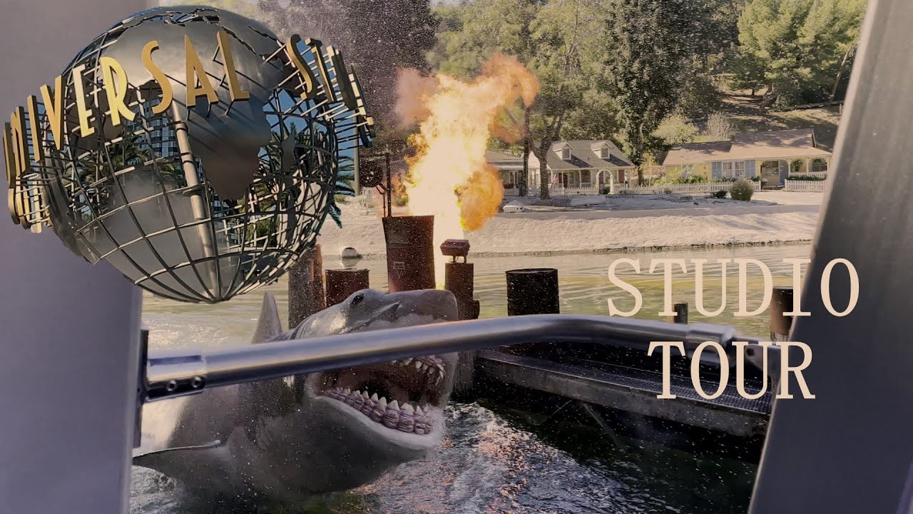 World-Famous Studio Tour. Universal Studios Hollywood 2021. Full ride ...