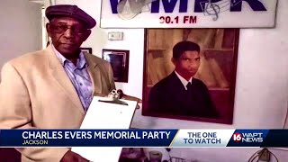 Block party held to remember Charles Evers