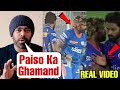 Paiso ka ghamandmalinga reaction on hardik when he misbehave with him after match