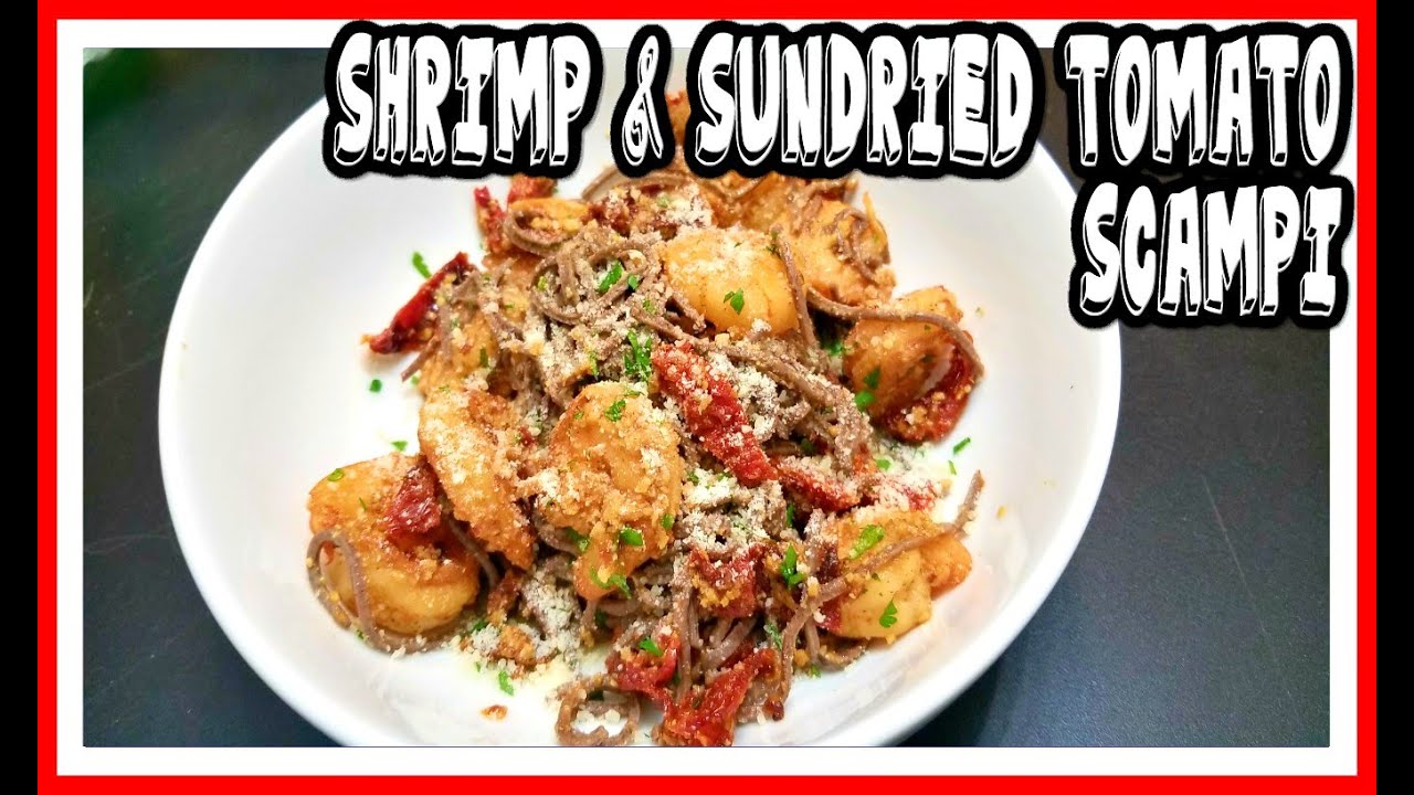Garlic Shrimp And Sundried Tomato Scampi
