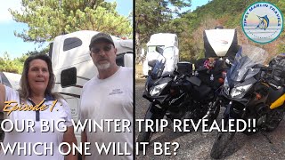 Moto Camping Episode 1: Our Big Winter Trip Revealed! by Tipsy Marlin Travels 907 views 1 year ago 12 minutes, 19 seconds