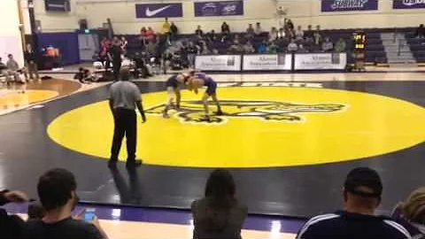 Christian Franks vs Dylan Furtado 2-12-2015 Menlo ...