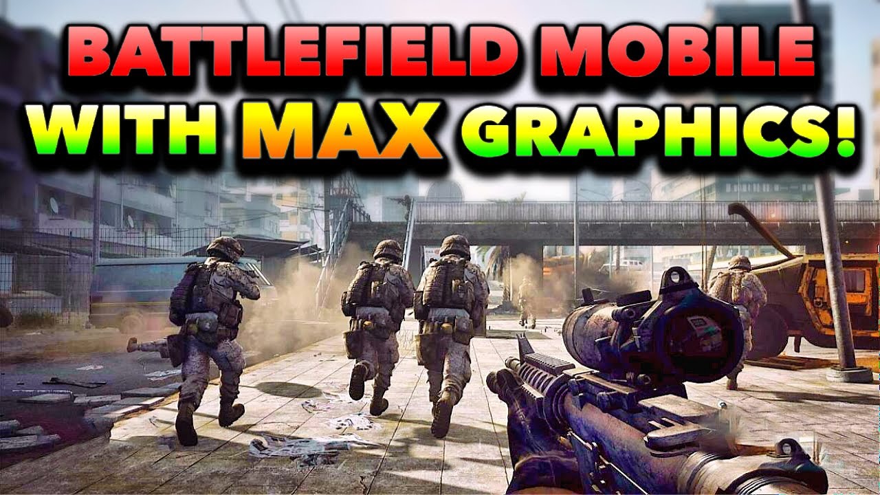 BATTLEFIELD MOBILE MAX GRAPHICS GAMEPLAY! (BEST SETTINGS)