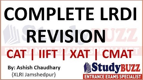 Complete LRDI revision for CAT, XAT, IIFT- Master all LRDI topics