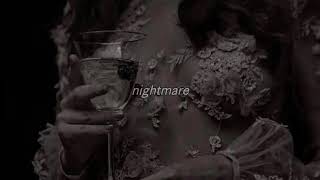 halsey - nightmare (slowed + lyrics) Resimi