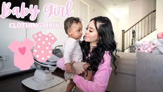 BABY GIRL CLOTHING HAUL | Carters, Target, & Old Navy | Cute baby clothes