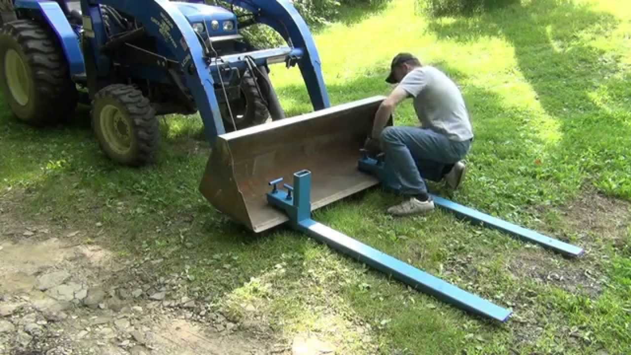 Bucket Pallet Forks Google Search Tractor Accessories Tractor Implements Homemade Tractor