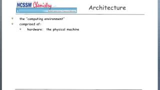 Intro to Computational Science