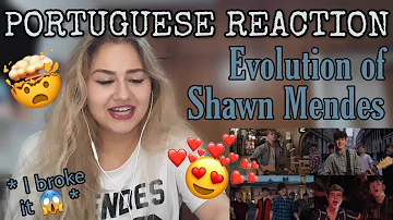 Reacting to Roadtrip Evolution of Shawn Mendes