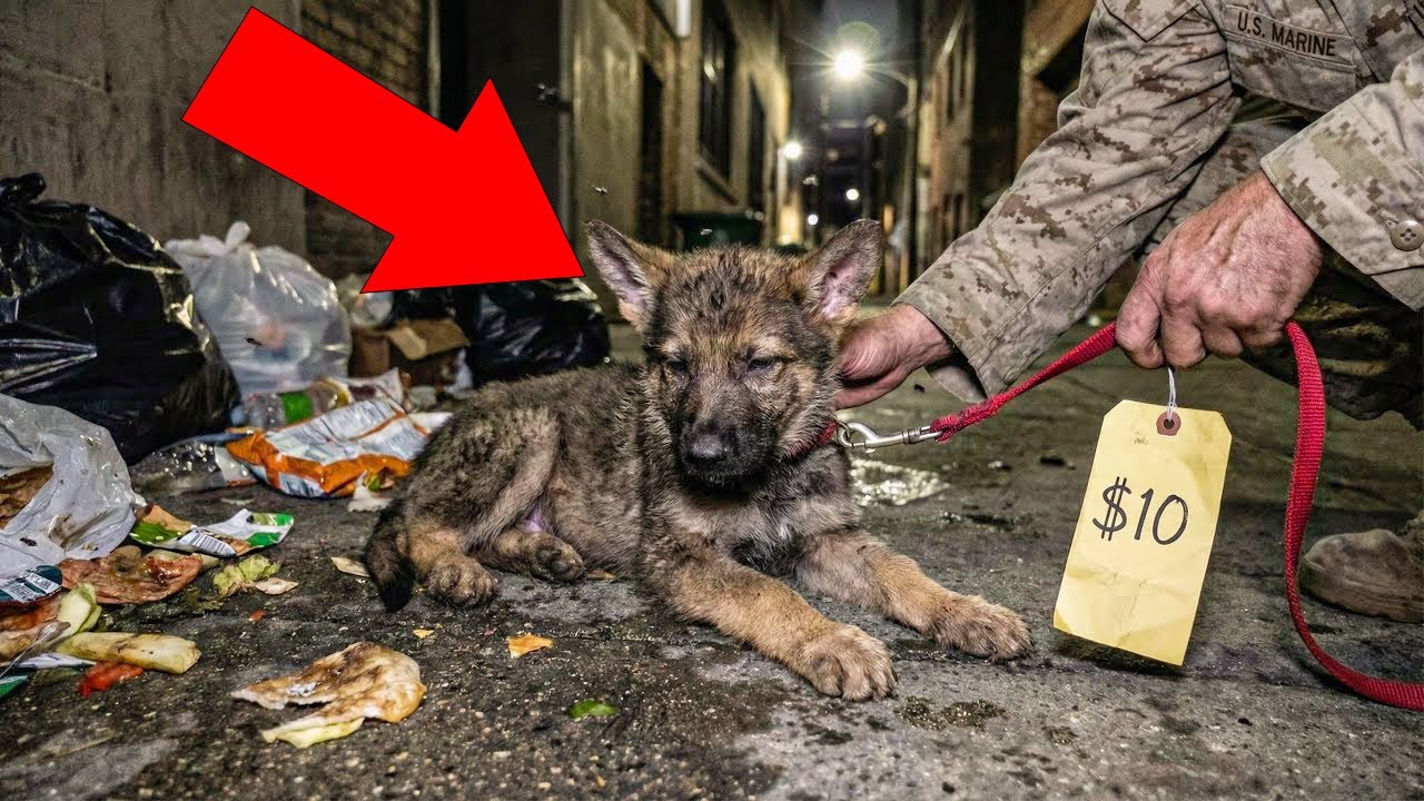 Marine Veteran Saves a German Shepherd for Just $10 — The Dog’s Reaction Shocked Everyone